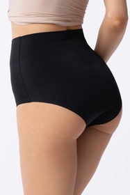 Julimex Amber Maxi High Majtki wysokie figi, czarny