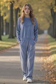 Vivisence 9105 Spodnie dres, błękitny