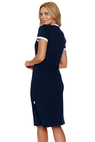 Doctor Nap TM.7219 Nocna koszula, navy blue