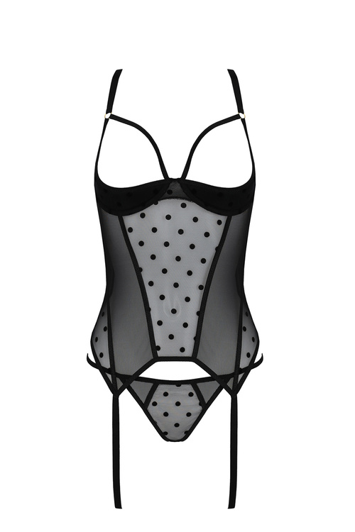 Passion Marina corset Gorset sexy, black