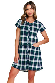 Doctor Nap TCB.9444 Nocna koszula, emerald