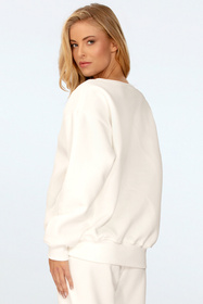 Dkaren Rehema-Bl Bluza nierozpinana, ecru