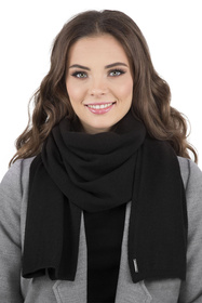 Vivisence 7005Kmpl Komplet beret+szalik, czarny