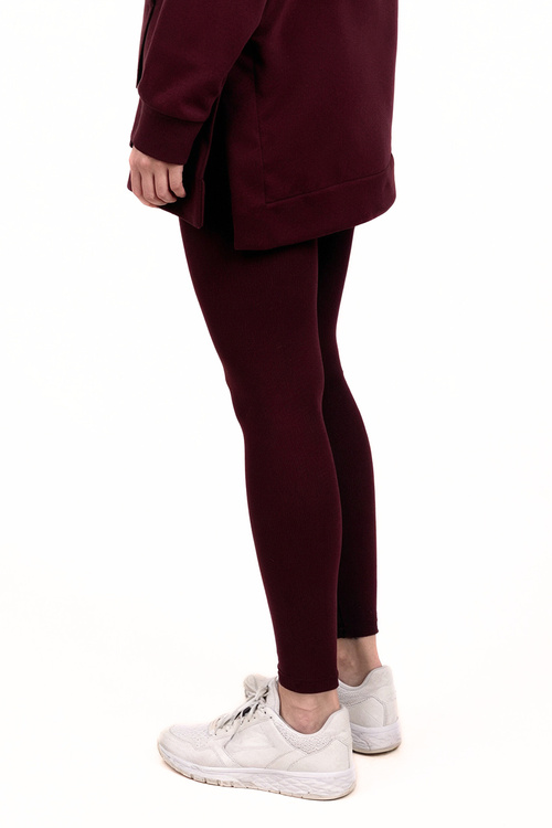 Vivisence 9106 Legginsy klasyczne, bordowy
