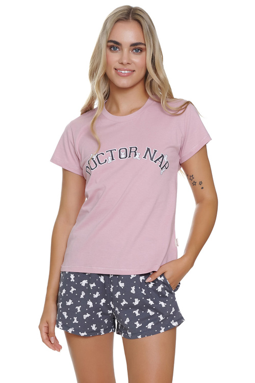 Doctor Nap PM.5347 Nocna piżama, papaya