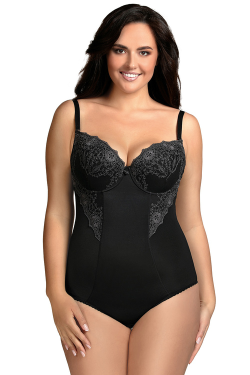 Vivisence 6001 Body wyszczuplające, czarny