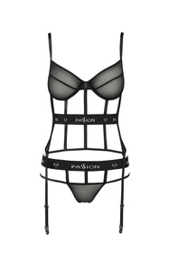 Passion Kyouka corset Gorset sexy, black