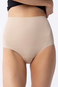 Julimex Amber Maxi High Majtki wysokie figi, beżowy