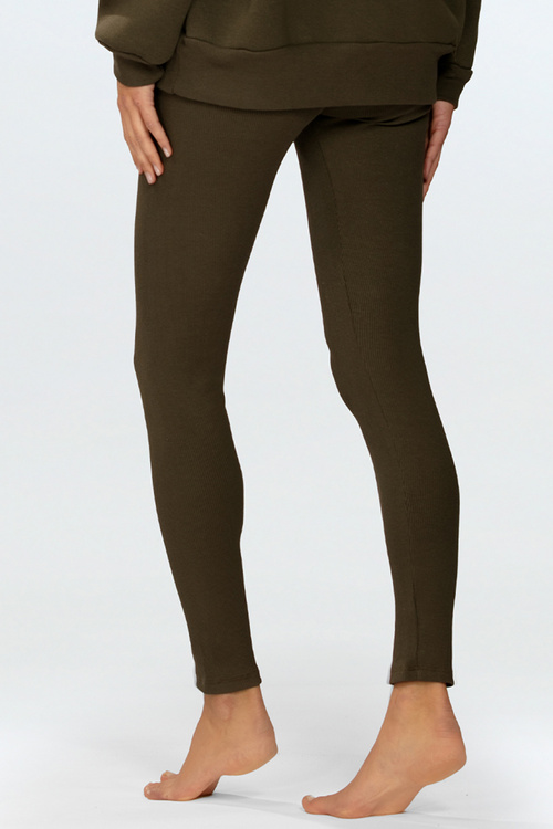 Dkaren Oseye-Kpl Komplet legginsy + bluza, khaki