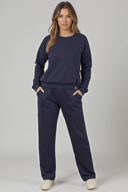 Vivisence 9205kmpl Komplet bluza+spodnie, granatowy
