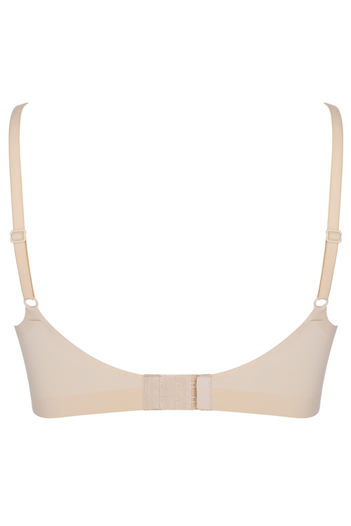 Julimex Simple T-shirt bra Biustonosz braletka, beżowy