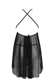 Avanua Leslie chemise Nocna komplet koszulka + stringi, black