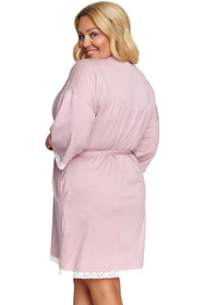 Doctor Nap SWW.7155 Nocna szlafrok, papaya