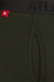 Atlantic 3MH-184 Majtki bokserki, granatowy/wino/khaki