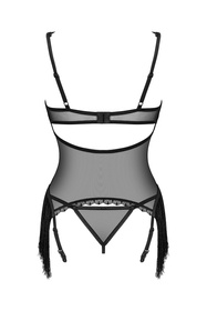 Obsessive Sherila corset Gorset sexy, czarny