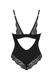 Obsessive Bellastia teddy Body sexy, czarny