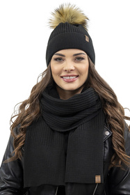 Vivisence 7042S Szalik lub apaszka szalik, czarny