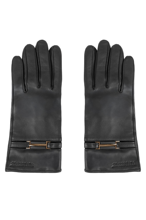 Vivisence 7212 Rękawiczki skórzane, black