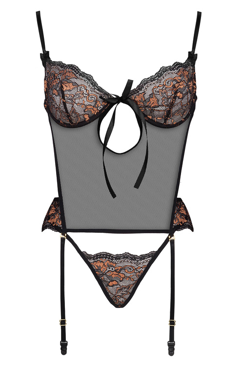 Beauty Night Goldie corset BN6705 Корсет сексуальні, чорний