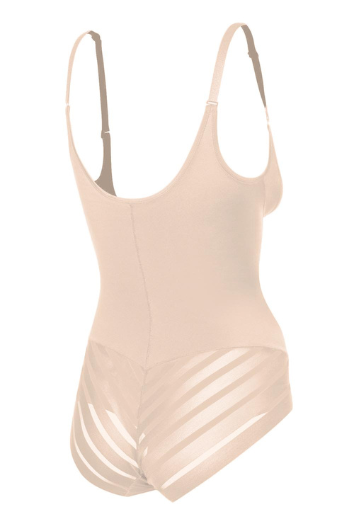 Julimex 119 Mesh Body pod biust Body wyszczuplające, natural