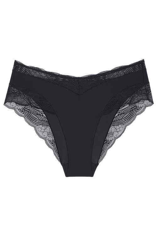 Triumph 10215945 Lift Smart Bandeau Maxi EX Majtki figi, 0004-black