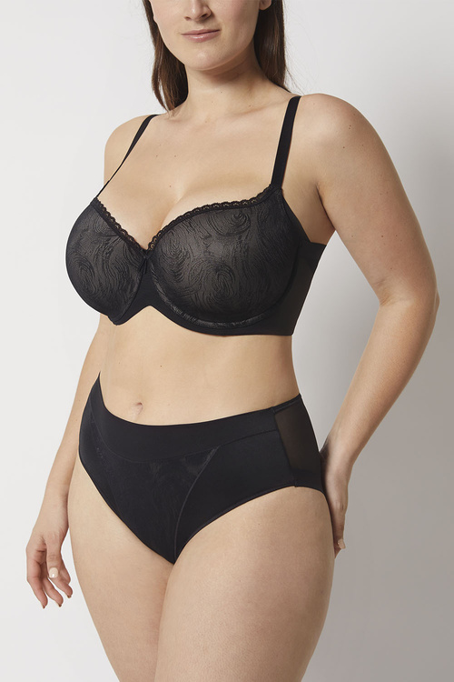Selene Violeta Biustonosz usztywniany, negro