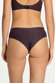 Julimex Simple Brasil Majtki brazyliany, dark plum