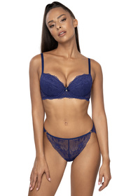 Mat 3827/11Maxine Biustonosz push-up, granat