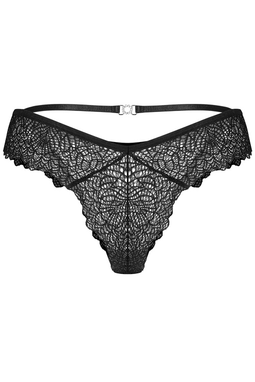 Obsessive Iliosa panties Majtki stringi, czarny