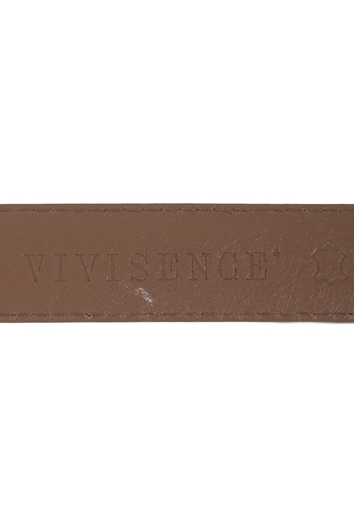 Vivisence OUTLET P0005 Pasek skórzany, brown