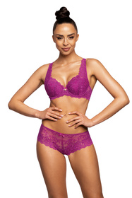 Mat 053/22 Carmela Biustonosz usztywniany, magenta