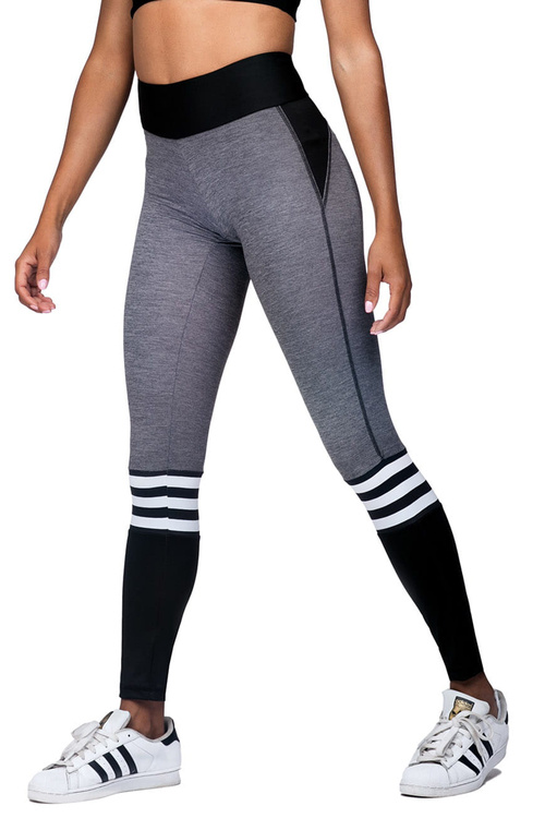 Reviver L9026/0 Legginsy fitness, szary