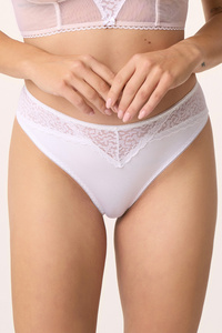 Babell BBL 223 Трусики бразильські труси, білий