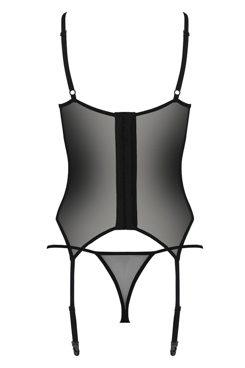 Passion Varella corset Gorset sexy, black