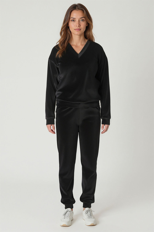 Vivisence 9202kmpl Komplet bluza+spodnie, czarny
