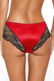 PariPari Catherine IV Majtki figi, red-black